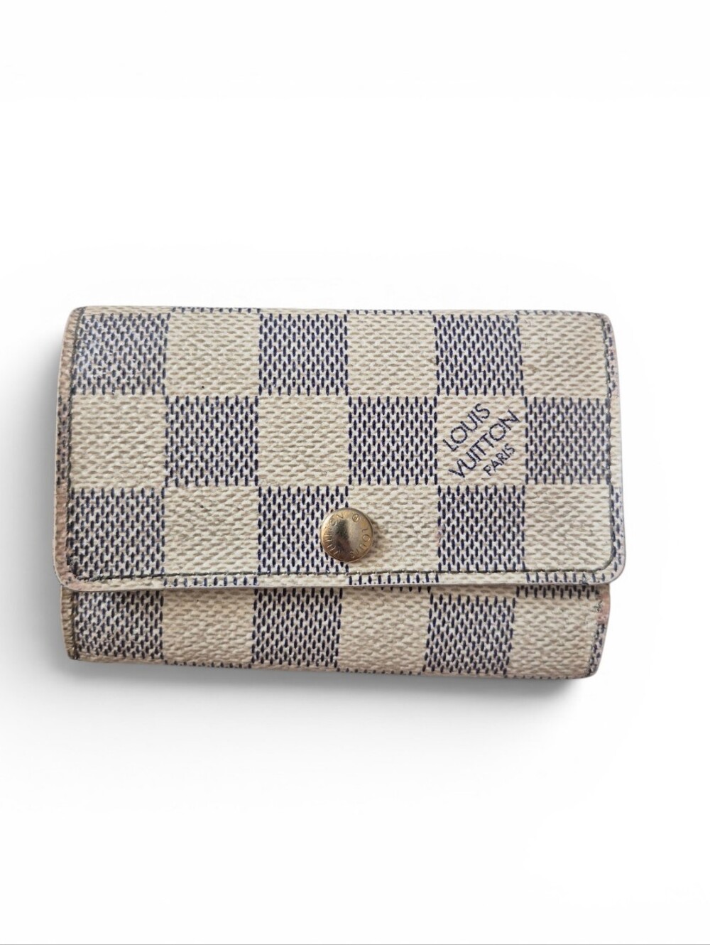 Louis Vuitton Azur Damier Key Case Holder